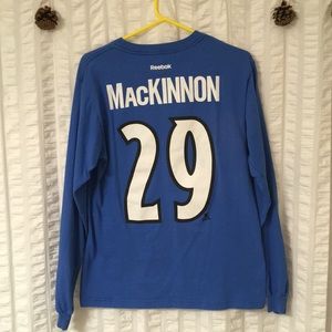 Colorado Avalanche Nathan MacKinnon long sleeve